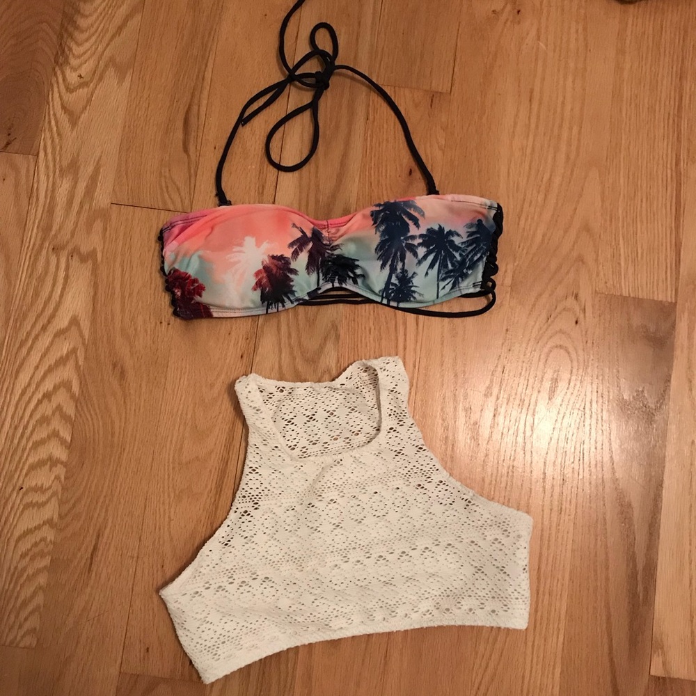 Garage bikini tops. Gently used